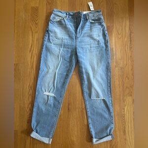 NWT LOFT High Waist Boyfriend Jeans in size 26 / 2